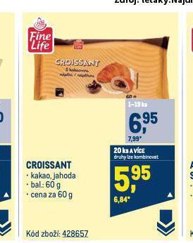 Makro Croissant nabídka