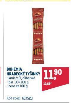 Makro Bohemia hradecké tyčinky nabídka
