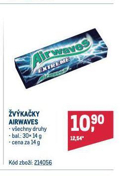 Makro Žvýkačky airwaves nabídka