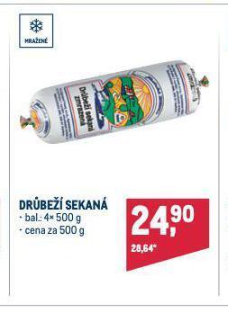 Makro Drůbeží sekaná nabídka