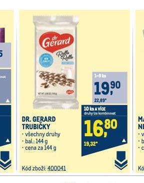Makro Dr. gerard trubičky nabídka