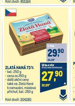 Makro Zlatá haná nabídka