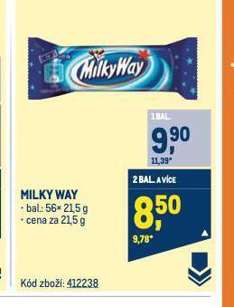 Makro Milky way nabídka