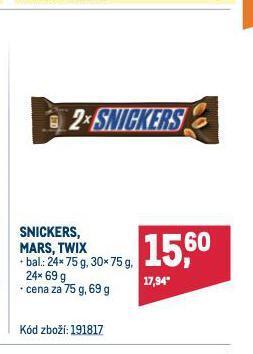 Makro Twix nabídka