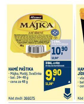 Makro Hamé paštika nabídka