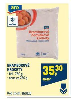 Makro Bramborové krokety nabídka