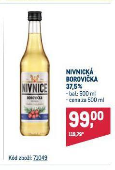Makro Nivnická borovička nabídka