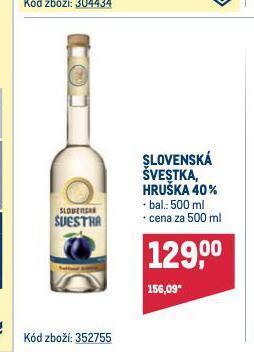 Makro Slovenská švestka nabídka