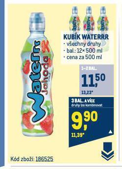 Makro Kubík waterrr nabídka