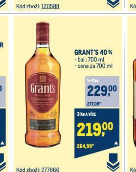 Makro Grant's nabídka