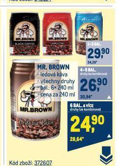 Makro Mr. brown nabídka