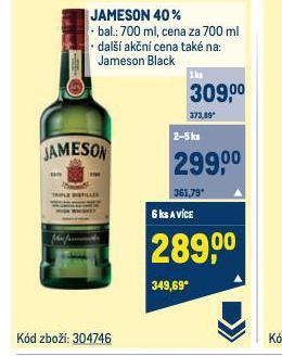 Makro Jameson nabídka