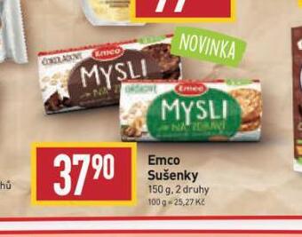 Billa Emco sušenky nabídka