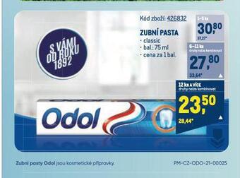 Makro Odol zubní pasta nabídka