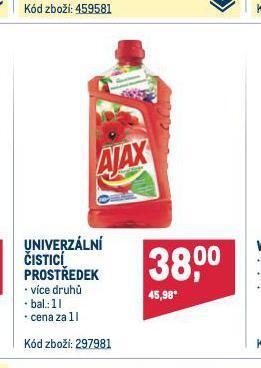 Makro Ajax univerzální čistič nabídka