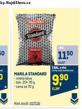 Makro Káva marila nabídka