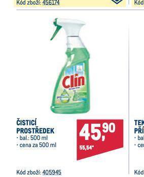 Makro Clin čisticí prostředek nabídka
