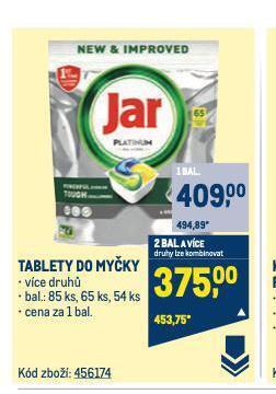 Makro Jar tablety do myčky nabídka