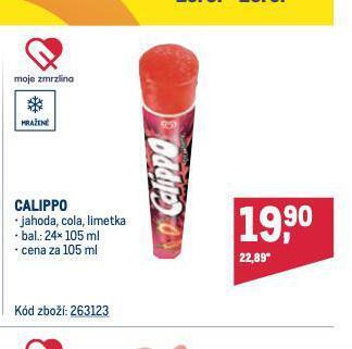 Makro Zmrzlina calippo nabídka