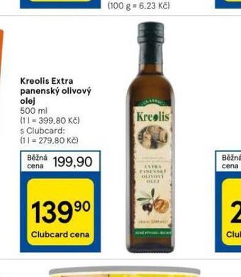 Tesco Kreolis extra panenský olivový olej nabídka