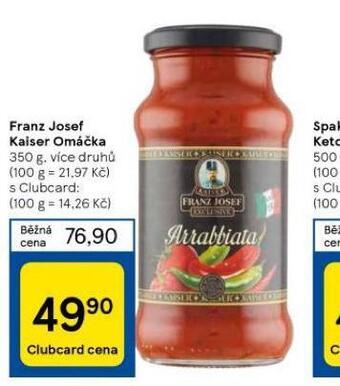 Tesco Franz josef kaiser omáčka nabídka