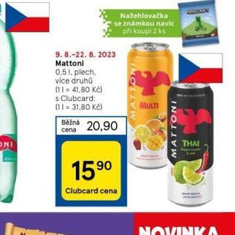 Tesco Mattoni nabídka