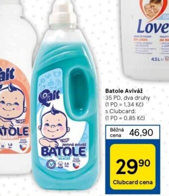 Tesco Batole Aviváž nabídka