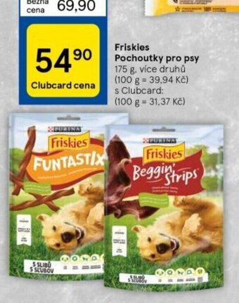 Tesco Friskies Pochoutky pro psy 175 g nabídka