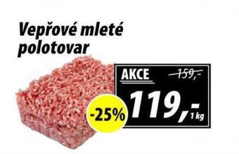 ZEMAN Vepřové mleté polotovar nabídka