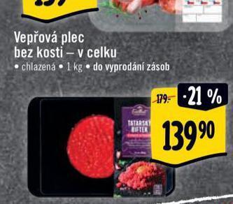 Albert Vepřová plec bez kosti nabídka