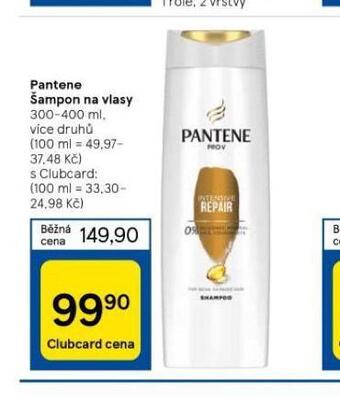Tesco Pantene šampon nabídka