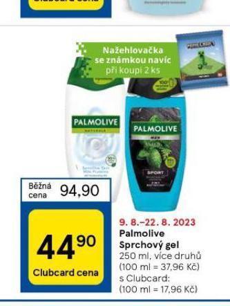 Tesco Pamolive sprchový gel nabídka