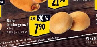 Albert Bulka hamburgerová nabídka