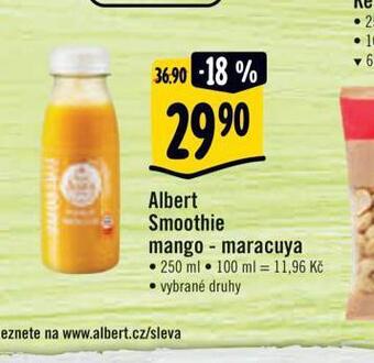 Albert Smoothie mango - maracuya nabídka