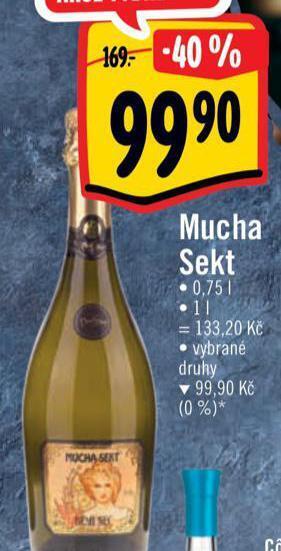 Albert Mucha sekt nabídka