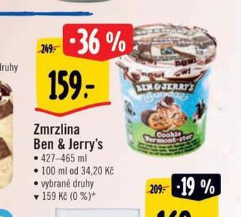 Albert Zmrzlina ben & jerry's nabídka