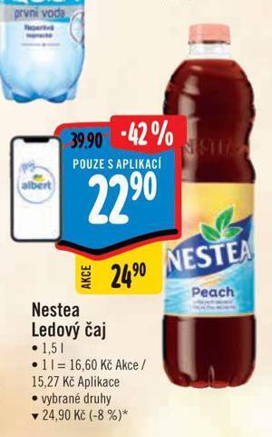 Albert Nestea ledový čaj nabídka