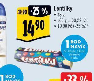Albert Lentilky nabídka
