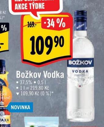 Albert Božkov vodka nabídka