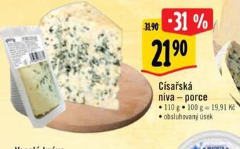 Albert Císařská niva sýr nabídka