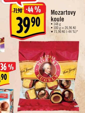 Albert Mozartovy koule nabídka
