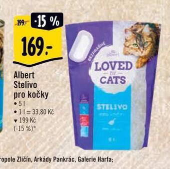 Albert Stelivo pro kočky nabídka