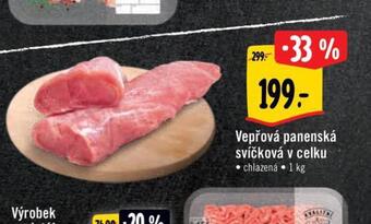 Albert Vepřová panenská svíčková nabídka