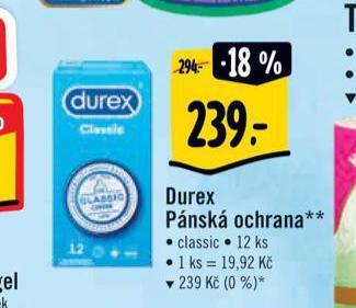 Albert Durex pánská ochrana nabídka