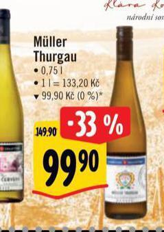 Albert Muller thurgau nabídka