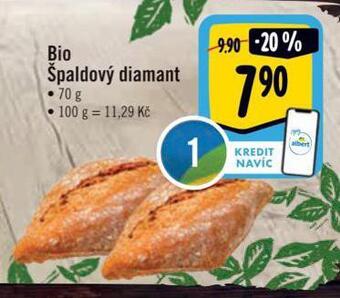 Albert Bio špaldový diamant nabídka