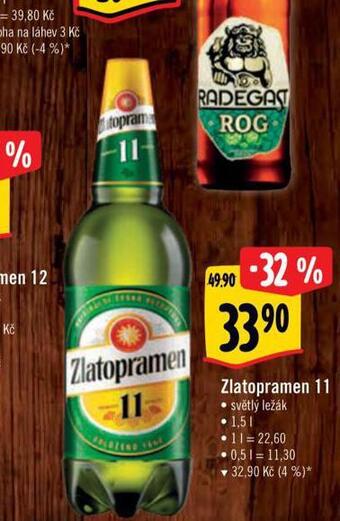 Albert Pivo zlatopramen nabídka