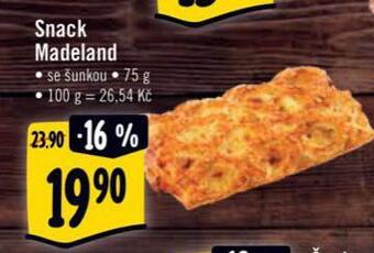 Albert Snack madeland nabídka