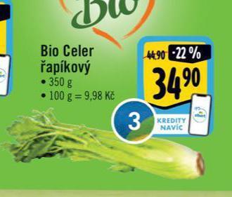 Albert Bio celer řapíkatý nabídka