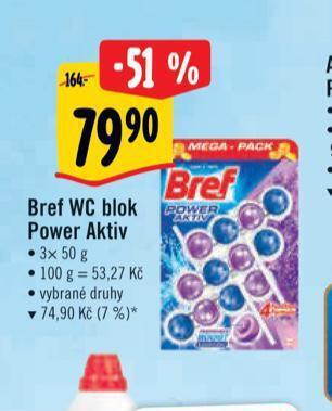 Albert Bref wc blok nabídka